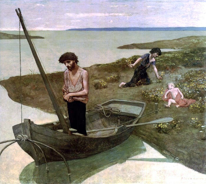 Пюви де Шаванн.
Бедный рыбак.
1881 г.