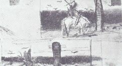 В.Васнецов.
Эскизы к картине
"Витязь на распутье"
Карандаш. 1870-е гг.