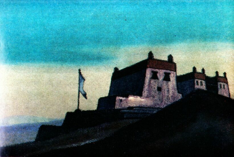 Н.К. Рерих.
Монастрь. Монголия.
1935 г.