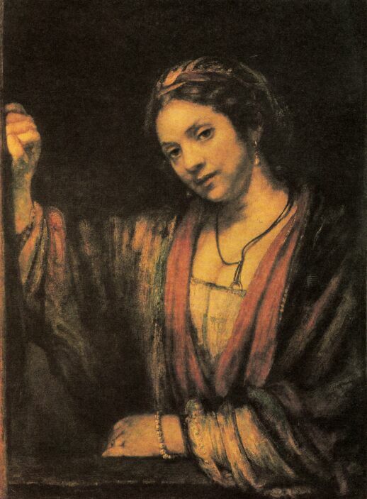 Рембрандт.
Портрет Хендрикье Стоффельс.
Ок. 1656 г.
