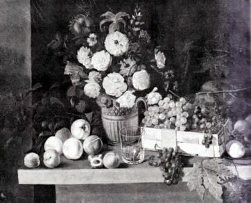 И. Хруцкий.
Цветы и плоды.
Масло. 1839 г.