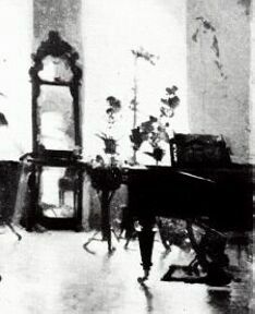 П. Левченко.
Интерьер с роялем.
Масло. 1900-е годы