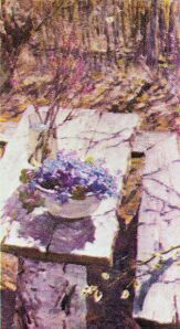 В. Токарев.
Весна.
Масло. 1972.