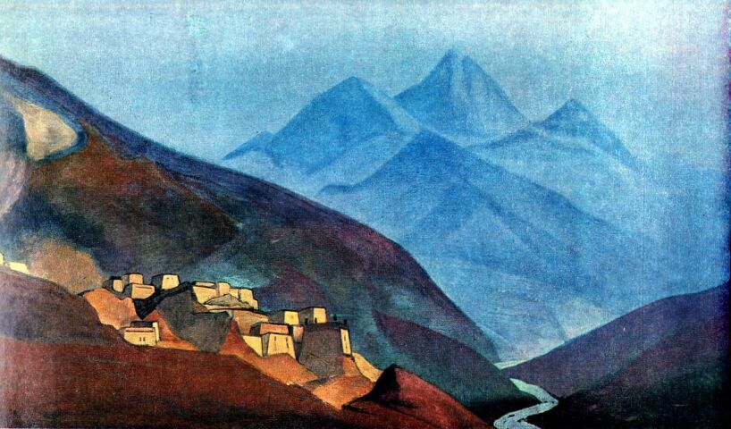 Н.К. Рерих.
Лахул. Гималаи.
1932 г.