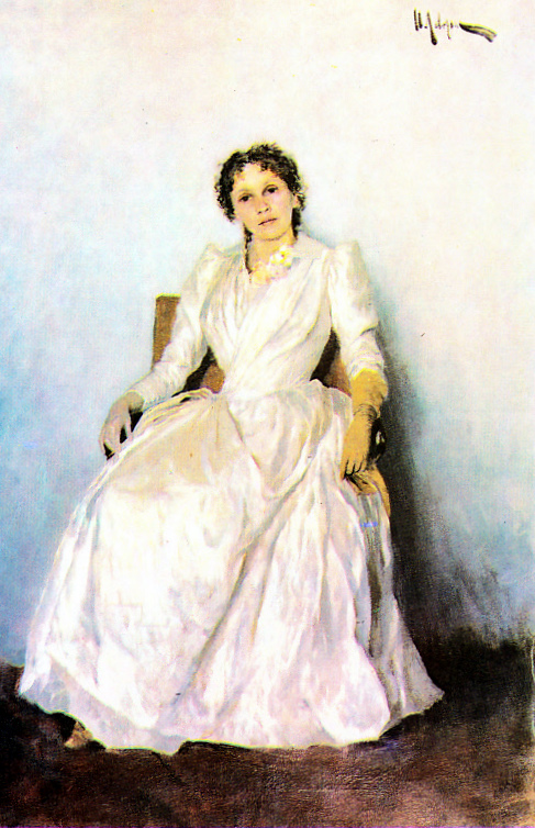 И. Левитан.
Портрет С.П. Кувшинниковой.
1888 г.