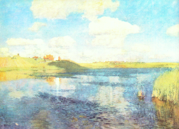 И. Левитан.
Озеро. Русь.
1900 г.