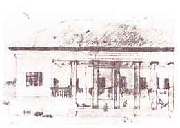 В. Серов.
Дом в Никольском.
1872 г.